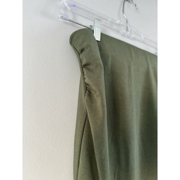 NWT OGL Moss Green Mermaid Maxi Skirt Pull On Women’s Size Small - Picture 7 of 8